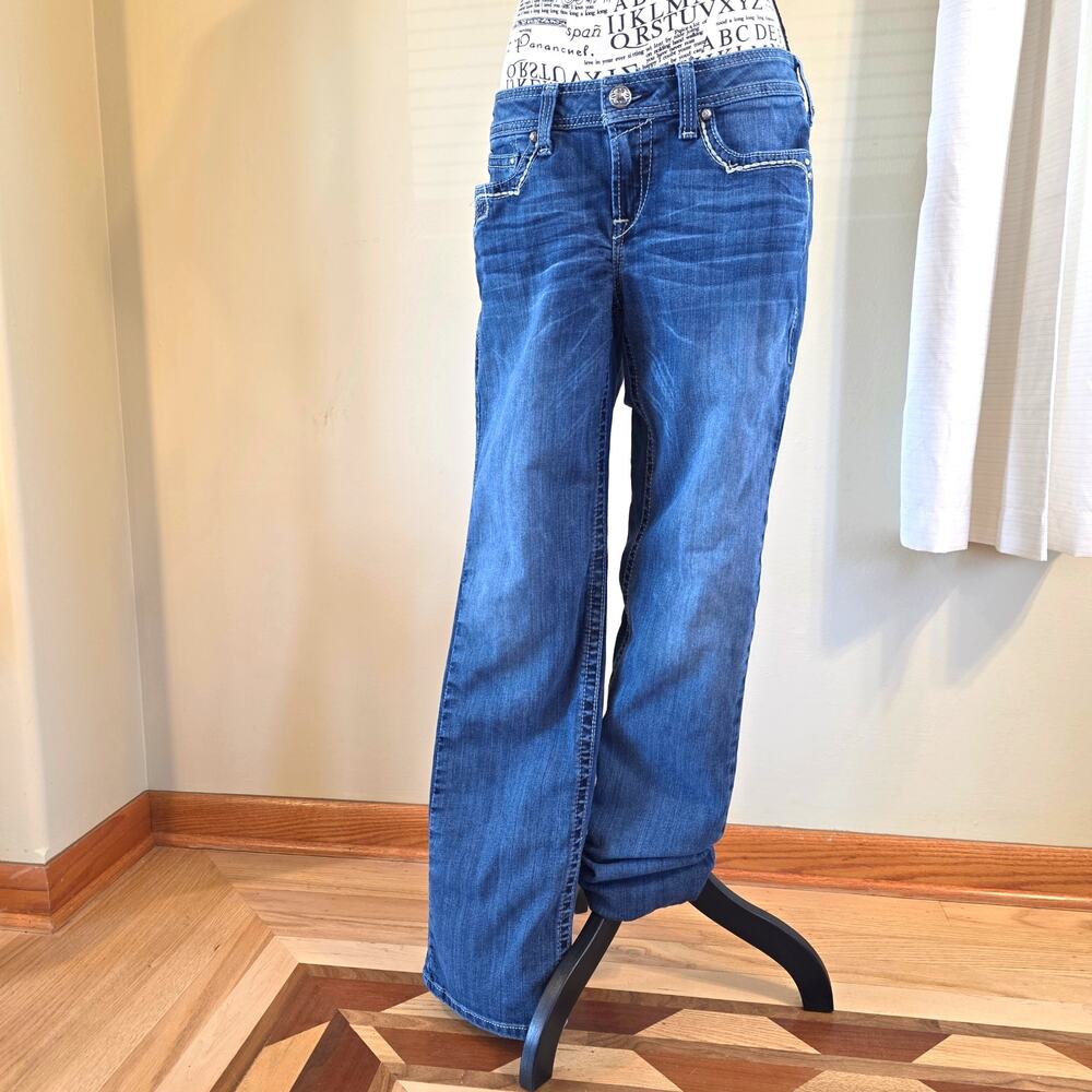 Ariat Amber 29 R Intricate stitching EUC Durable Riding Work Jean Pants